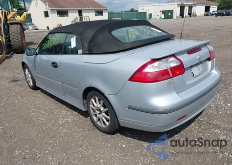 2004 Saab 9-3 Arc z USA, uszkodzony, nr VIN YS3FD79Y646009958